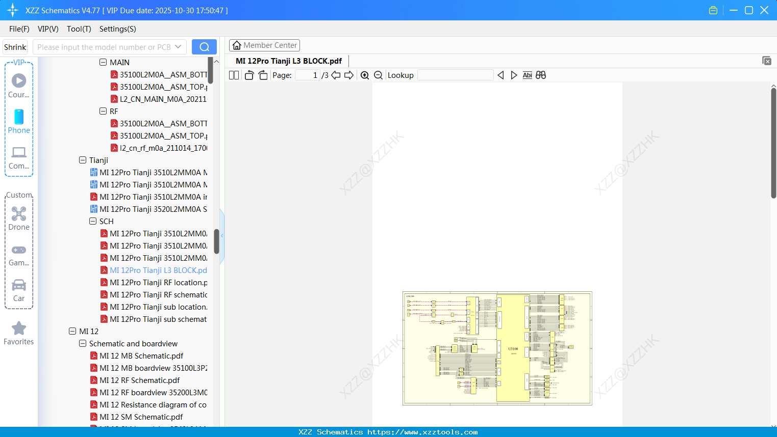 Xiaomi MI 12Pro Tianji L3 BLOCK